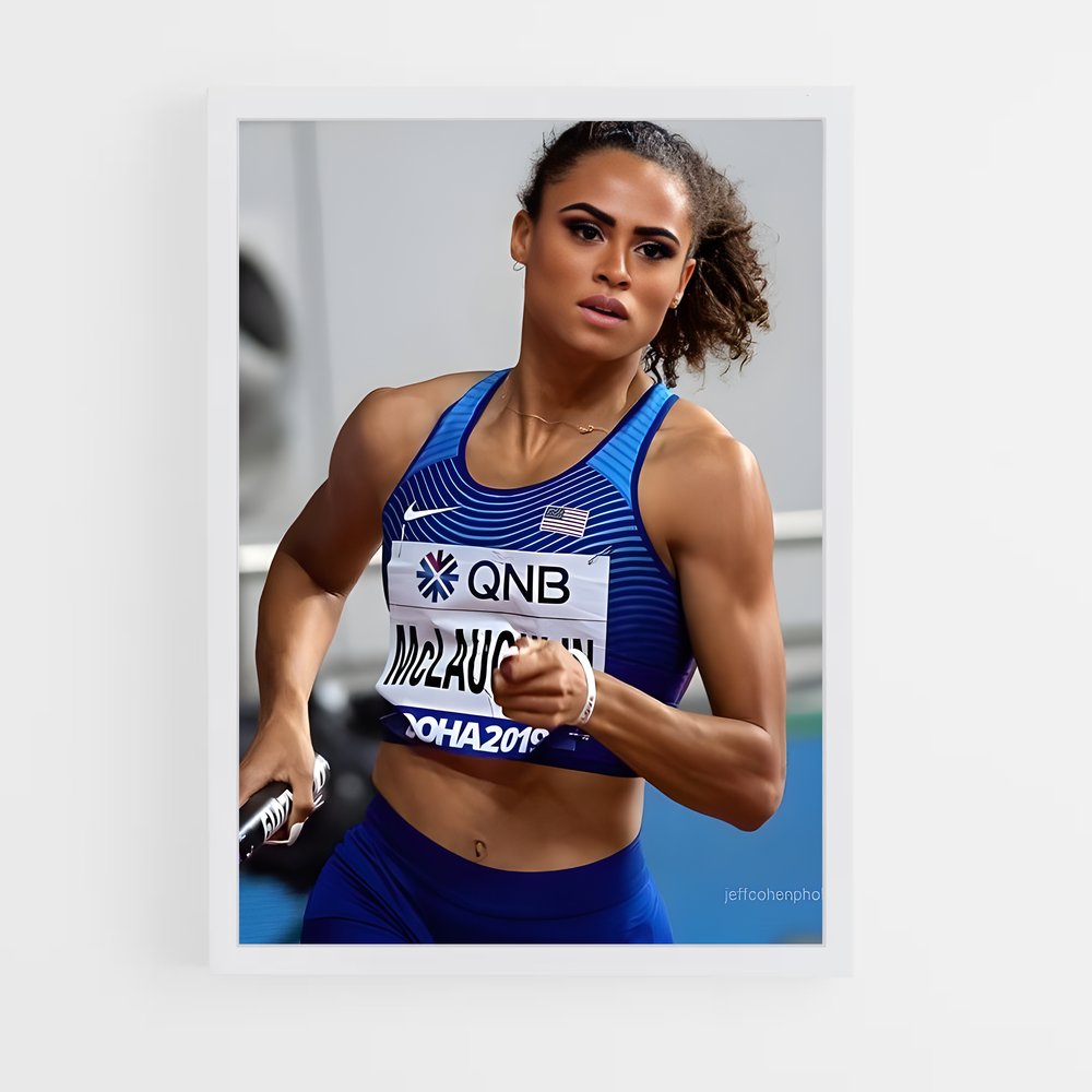 Poster Sprint d'Étoile – affiche Athlétisme (vue 3)